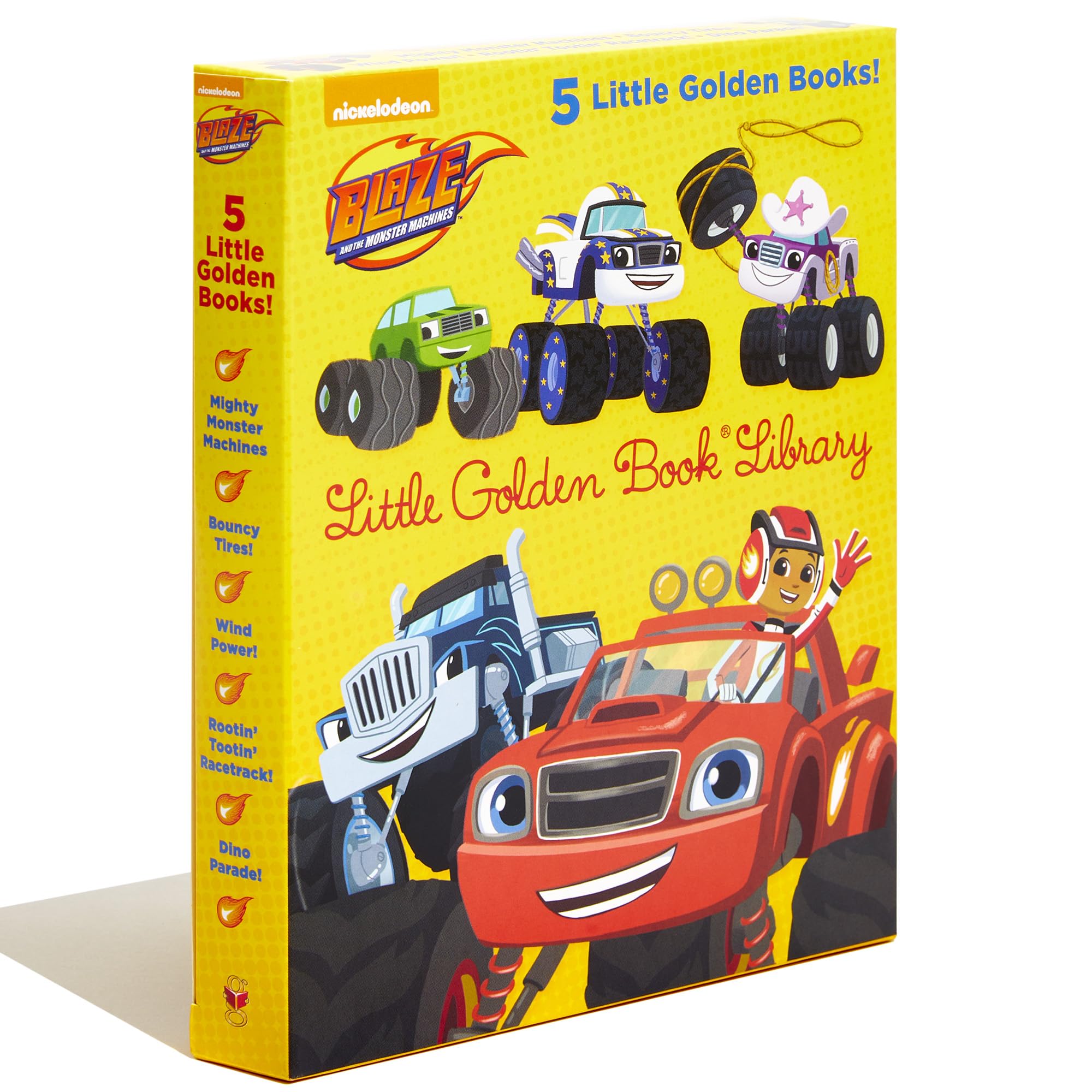 Blaze & Monster Machines 5 Little Golden Books - Kids Storytime Fun