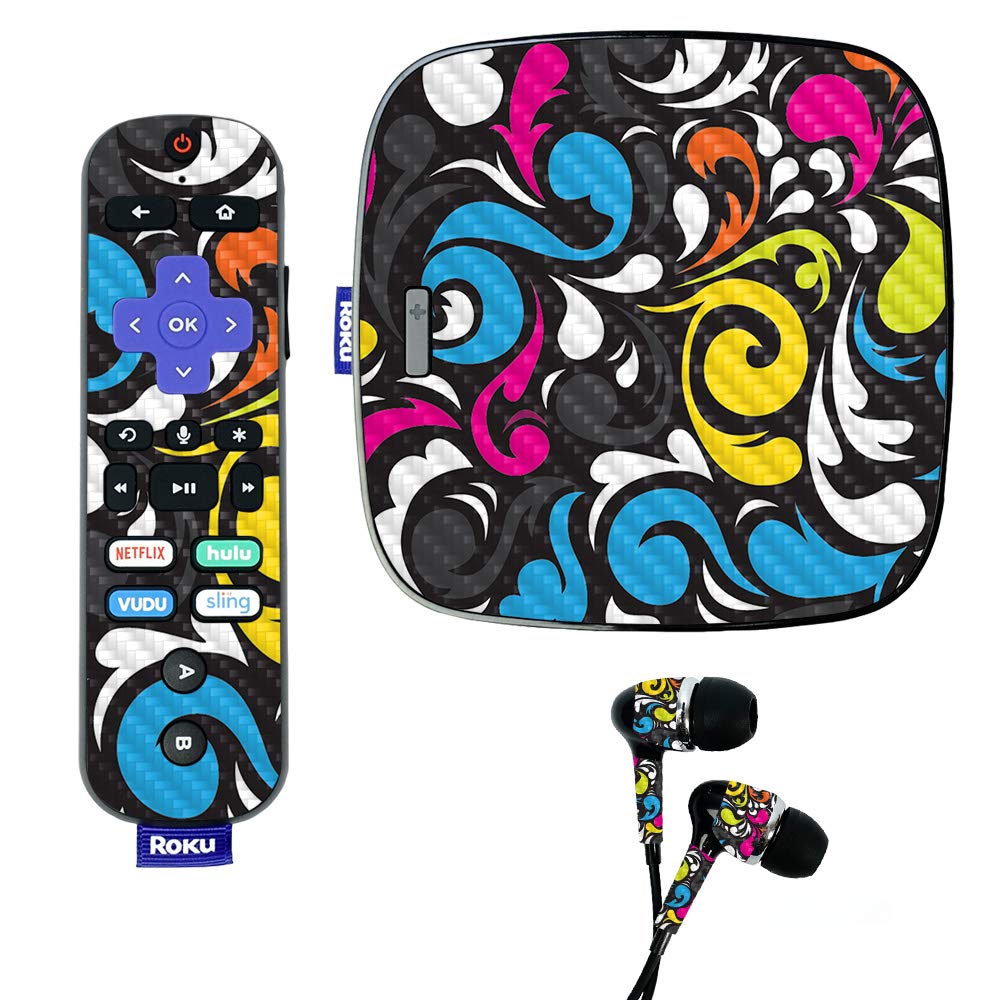 Carbon Fiber Skin for Roku Ultra - Durable & Easy to Apply | Home Entertainment Protection