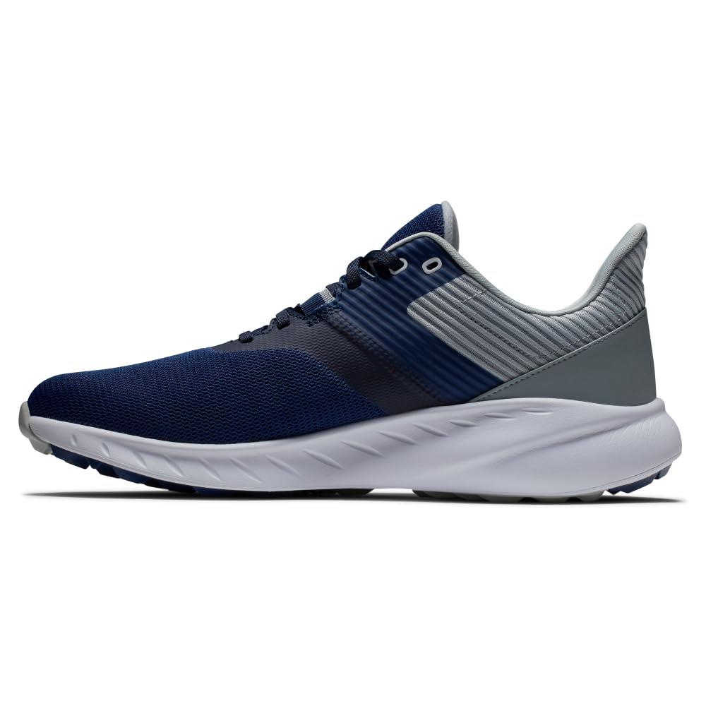 FootJoy Men's Fj Flex Golf Shoes - Comfortable & Waterproof Spiked Golf Shoes for Men - Perfect for Walking the Course & All-Day Play
