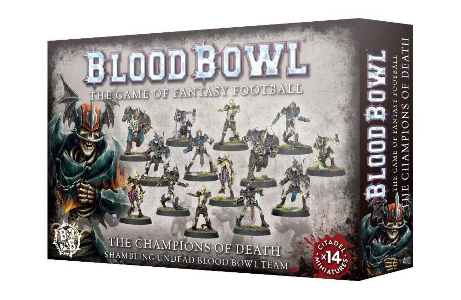 Games Workshop Blood Bowl - The Champions of Death Team Set | Undead Fantasy Football Miniatures | Tabletop Board Game for Strategy & Sports Fans