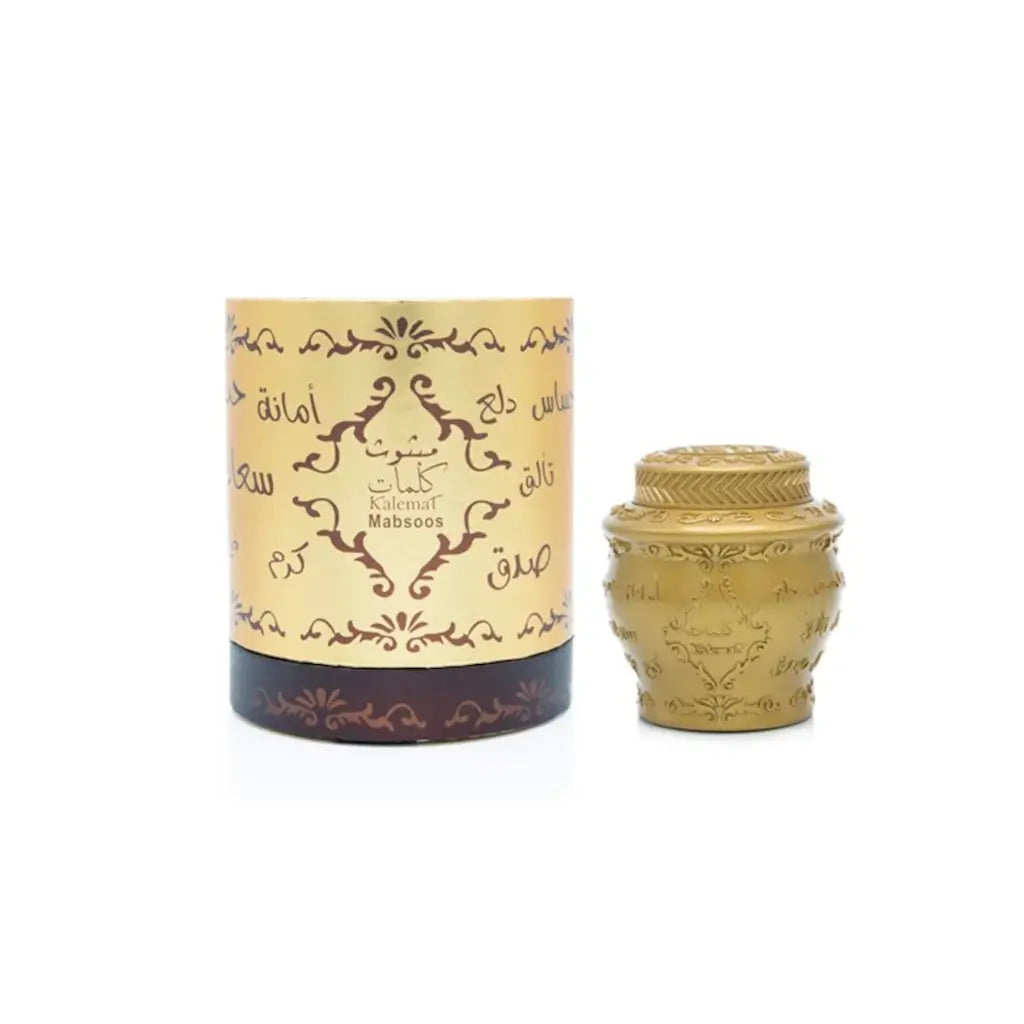 Premium Mabthoth Kalemat Incense - 40g Arabian Oud Fragrance for Meditation, Relaxation & Spiritual Practices - Perfect for Home, Yoga & Prayer Spaces