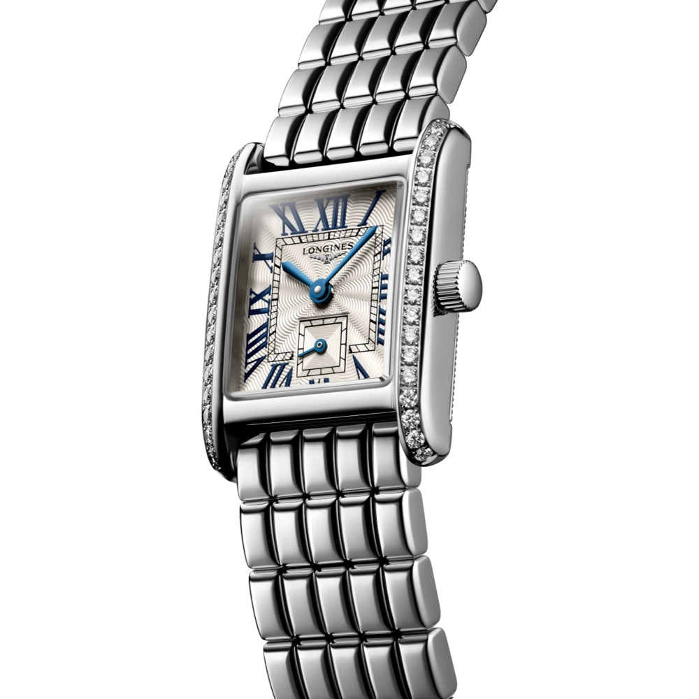 DolceVita Mini Silver Flinque Dial Watch - 29mm Women's Fashion Watch for Everyday Wear & Special Occasions