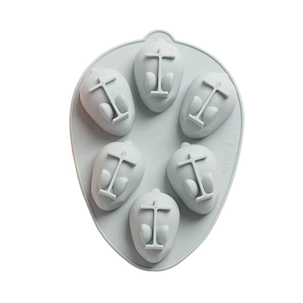 Easter 6-Cavity 3D Silicone Soap Mold for DIY Soap, Cake, Chocolate, Mousse, Sugar & Plaster Crafts – Perfect for Holiday Baking & Home Decor (Color: A)