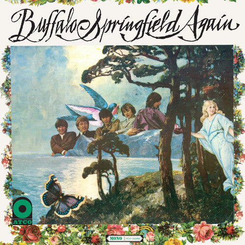 Buffalo Springfield Again Mono Vinyl Record - Rocktober 2023 Limited Edition Crystal Clear Diamond Vinyl LP - Classic Rock Music Collector's Item - Perfect for Vinyl Enthusiasts & Retro Music Lovers