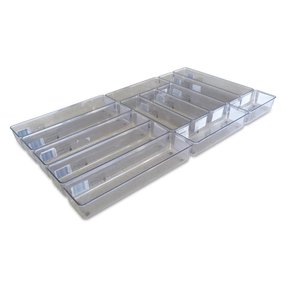 Premium Maria Cutlery Drawer Organizer Set - Expandable Kitchen Utensil Tray for Knives, Forks & Spoons - Perfect for Home, Restaurant & Office Organization