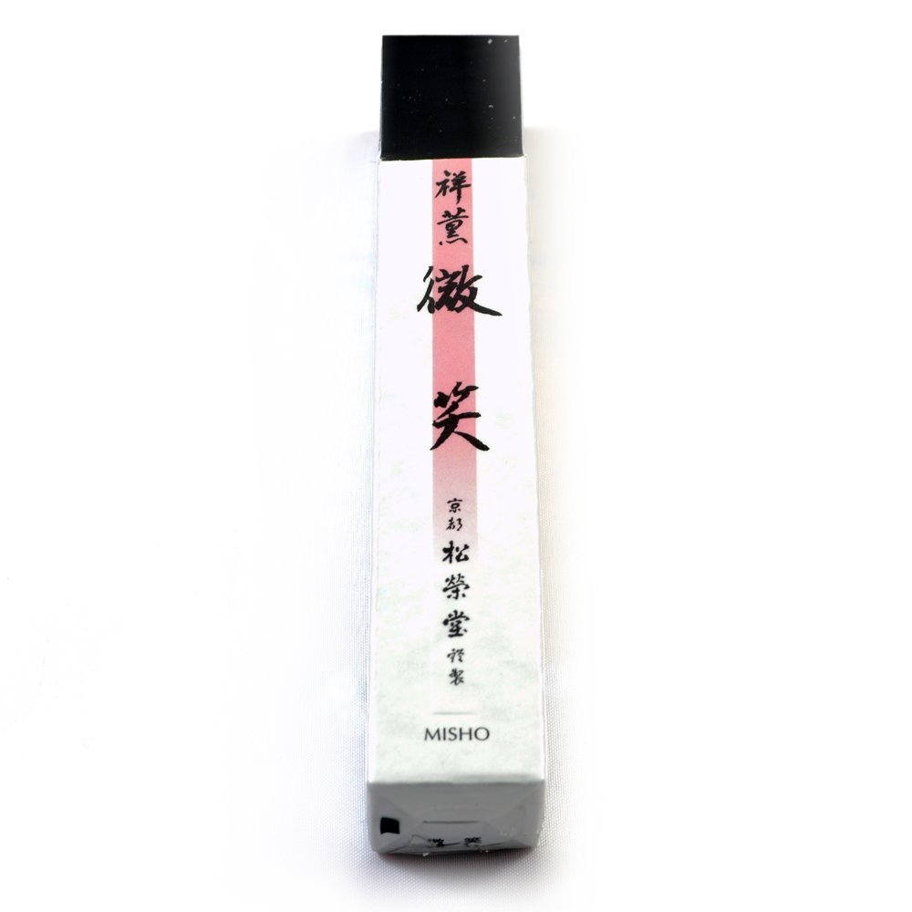 Premium Japanese Agarwood Oud Incense Sticks - SHOYEIDO Misho Gentle Smile for Meditation, Yoga & Relaxation | Authentic Japanese Incense for Home & Spa Aromatherapy