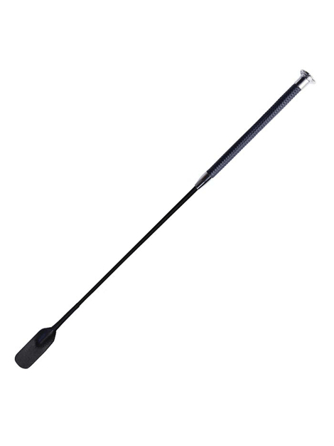 Woof Wear Diamond Riding Whip - Equestrian Training Whip for Horseback Riding, Dressage & Show Jumping - Premium Leather Grip with Diamond Accents - Perfect for Training, Competitions & Outdoor Riding