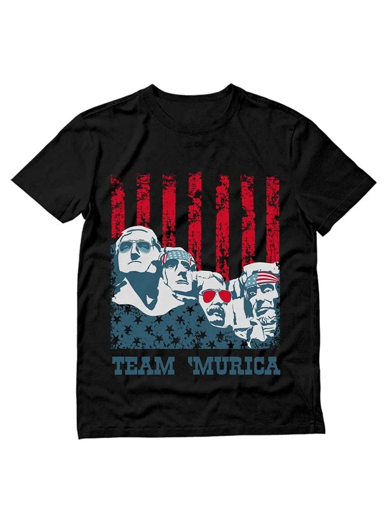 Donald Trump Patriotic T-Shirt - 'Goat Vote' Graphic Cotton Tee for Men | 4th of July America Streetwear, Casual Wear & Political Statement