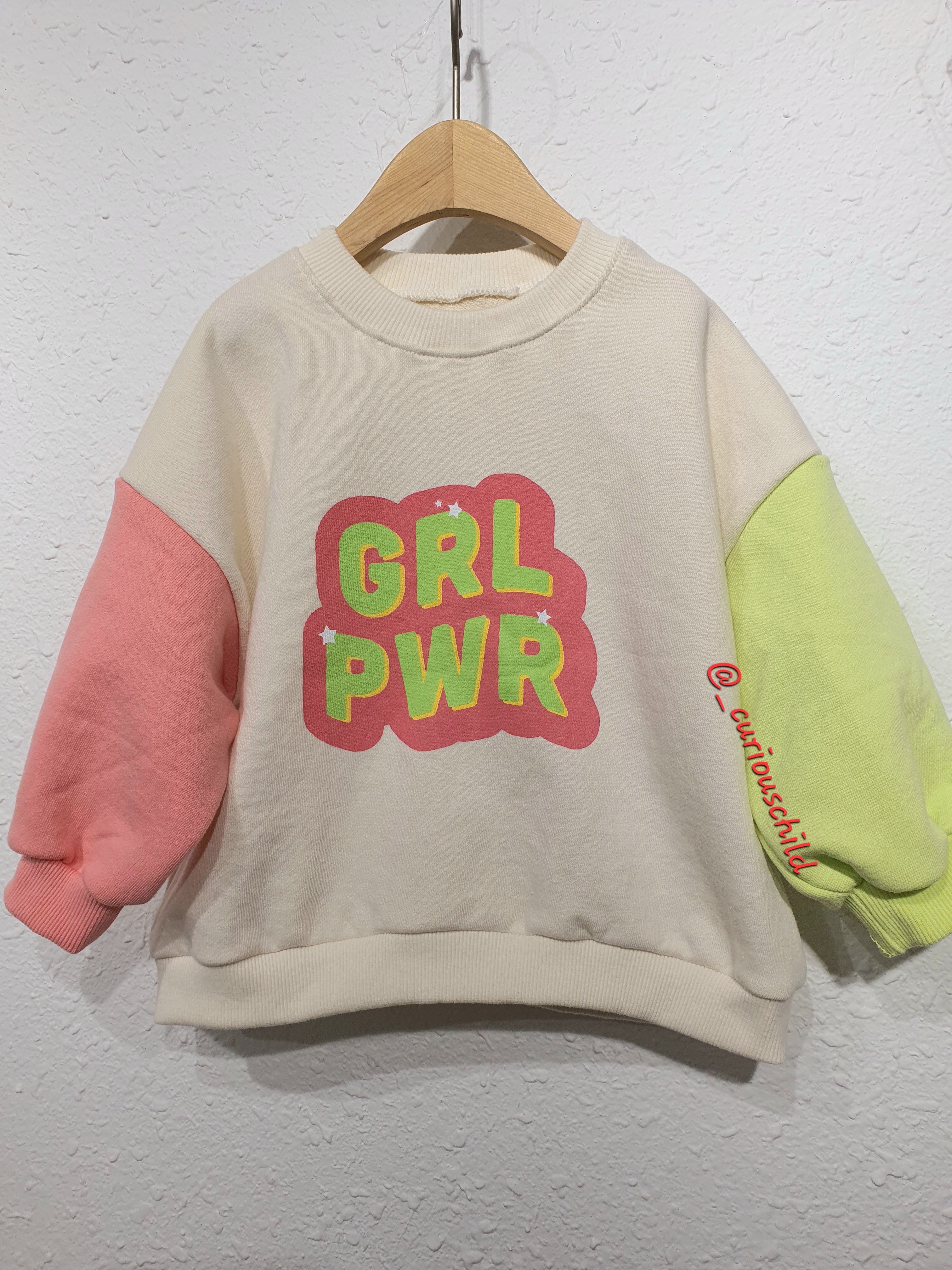 GRLPWR Edition 2 Mama & Me Jumper - Trendy Matching Outfits for Mothers & Kids | Soft Cotton Unisex Jumpers for Family Photos, Casual Wear & Special Occasions