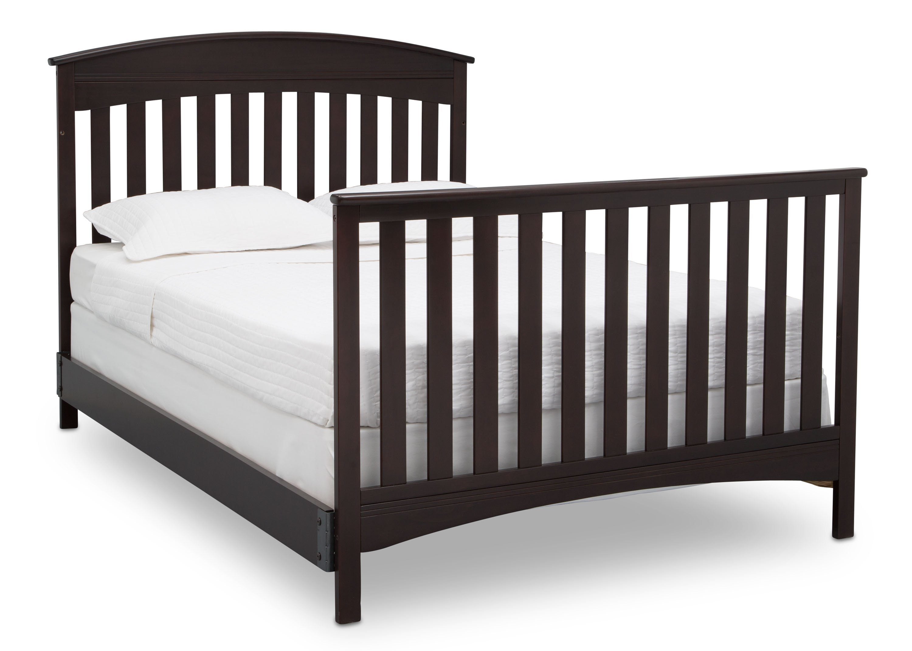Bennington Elite Arched 4-in-1 Convertible Crib - Convertible Baby Crib to Toddler Bed, Daybed & Full-Size Bed | Perfect for Nursery, Bedroom & Guest Room