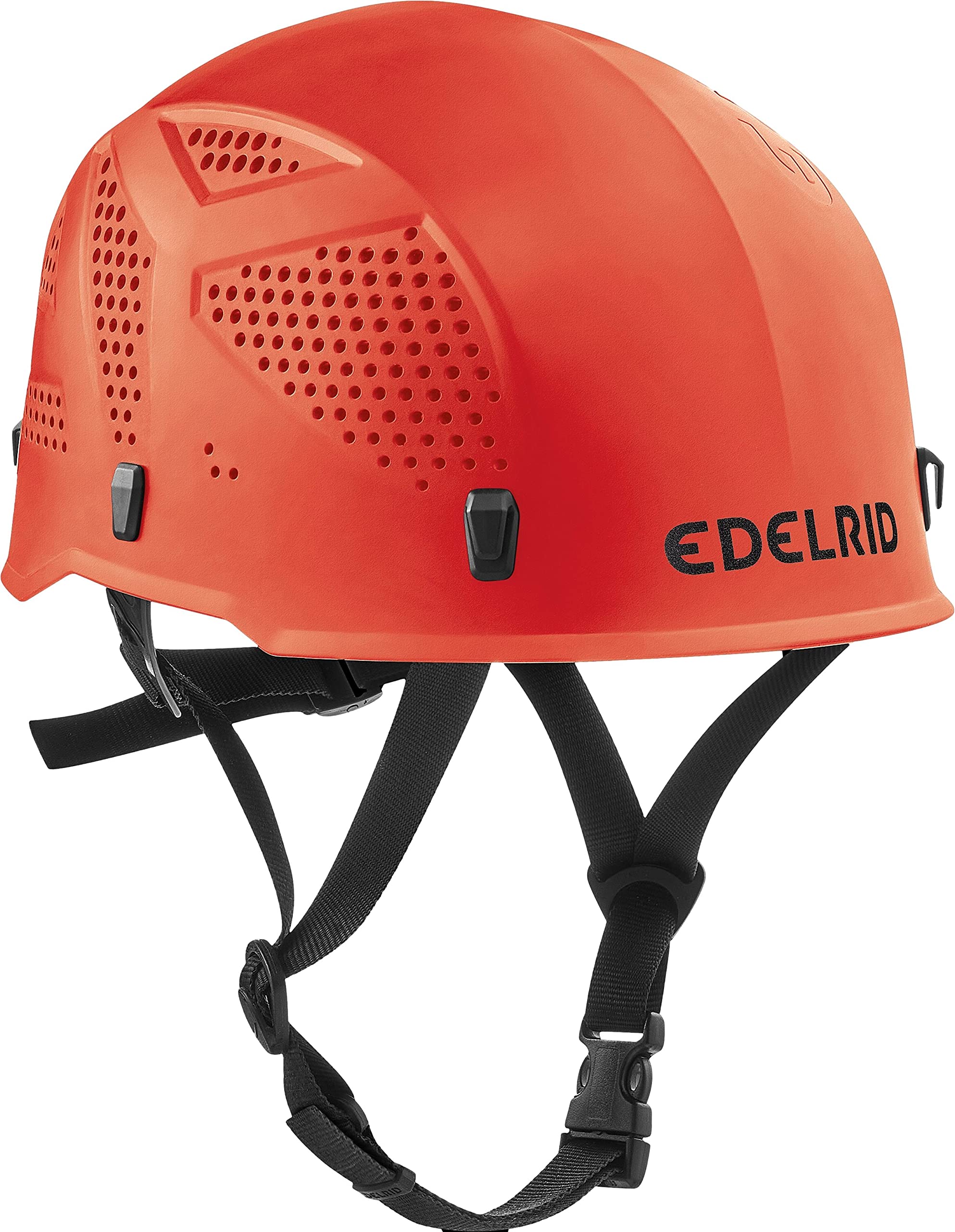 EDELRID Ultralight III Climbing Helmet - Lightweight & Durable Safety Gear for Rock Climbing, Mountaineering & Outdoor Adventures (Red)