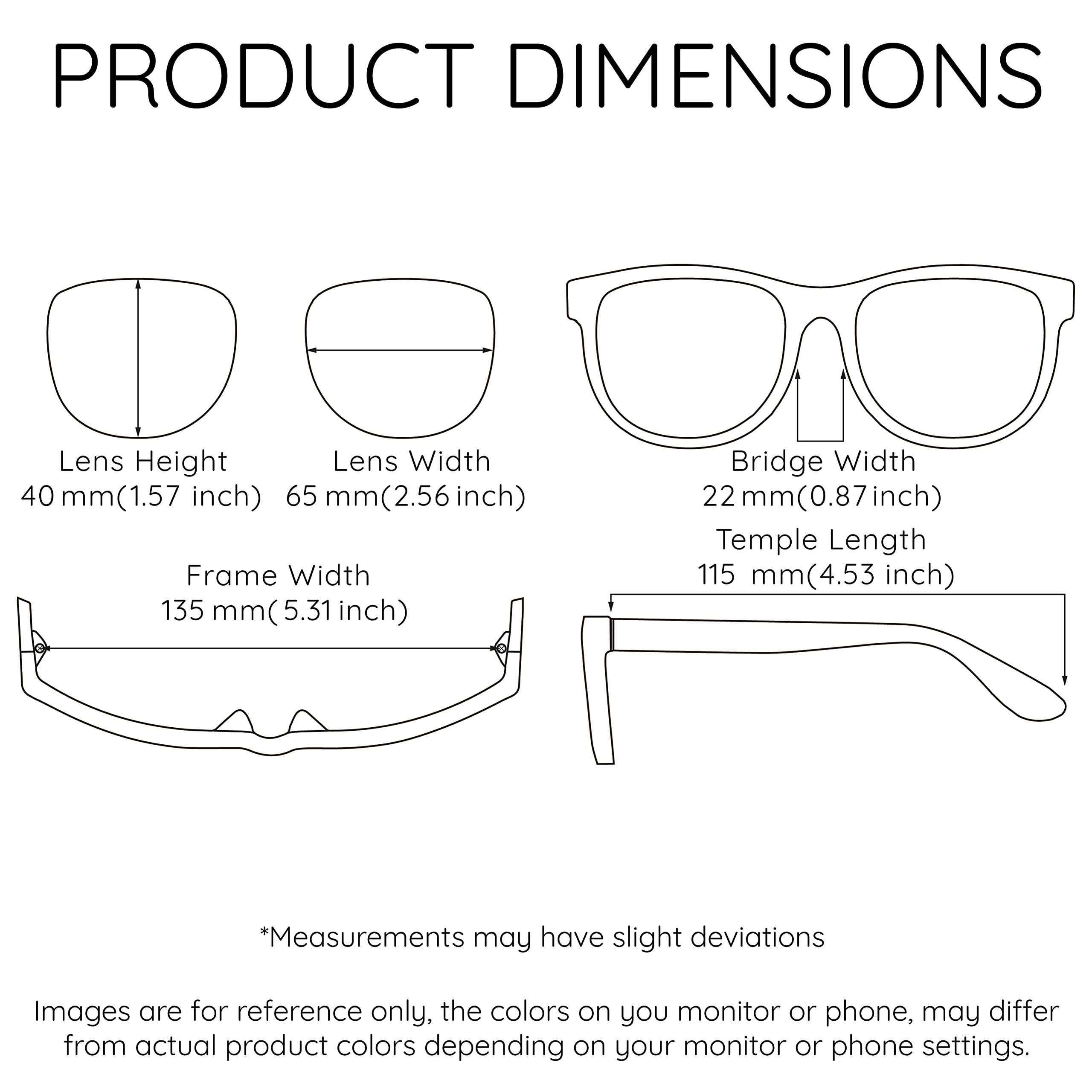Edge I-Wear Polarized Sports Sunglasses for Men - UV Protection Full Frame Athletic Eyewear - Perfect for Running, Cycling & Outdoor Activities