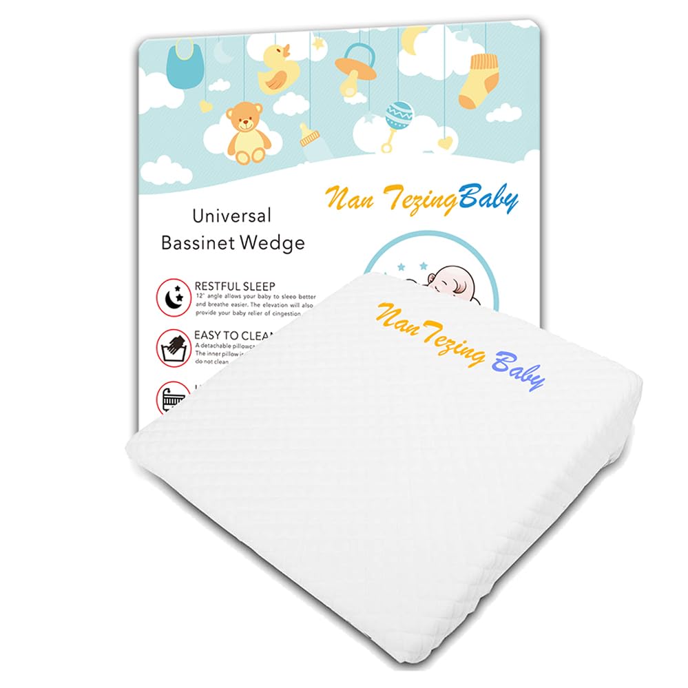 Best Pregnancy Wedge Pillow for Back & Belly Support - Comfortable Maternity Pillow for Sleeping, Nursing & Relaxing - Ideal for Side Sleepers & Pregnant Women