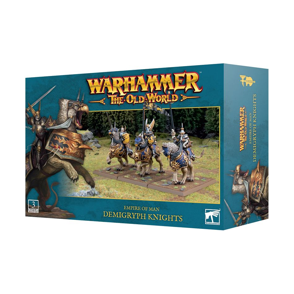 Empire of Man Demigryph Knights - Warhammer Fantasy Battle Miniatures for Tabletop Gaming & Collectors