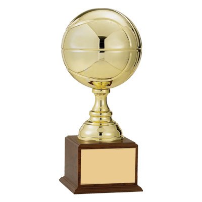 19.5 Inch Gold Metal Basketball Trophy - Custom Awards & Gifts for Sports Teams, Tournaments & Recognition Ceremonies | Perfect for Basketball Competitions, School Awards & Office Achievements