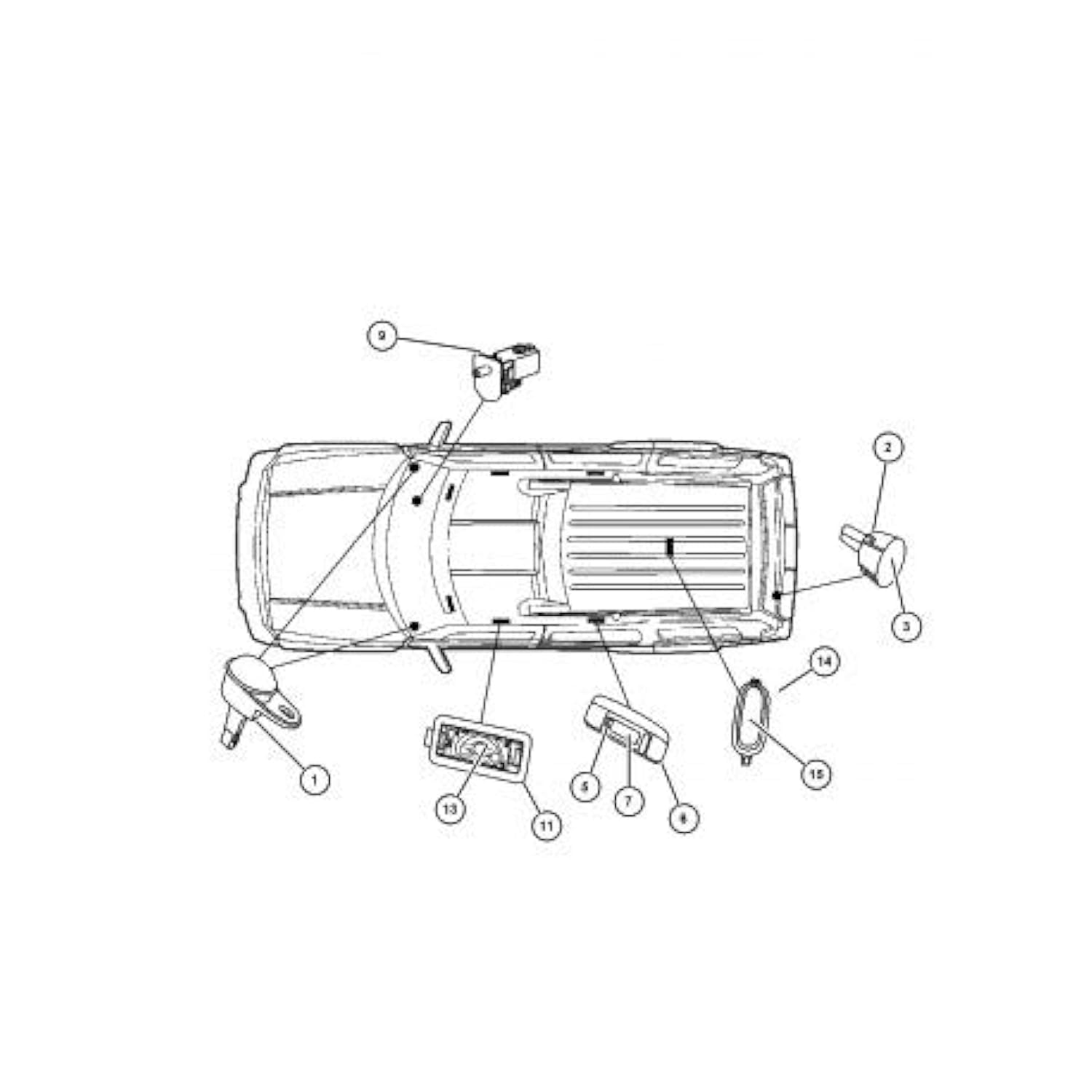 Mopar Dome Light - Replacement Interior Car Light for Jeep, Dodge, Chrysler - Perfect for Night Driving & Cabin Illumination
