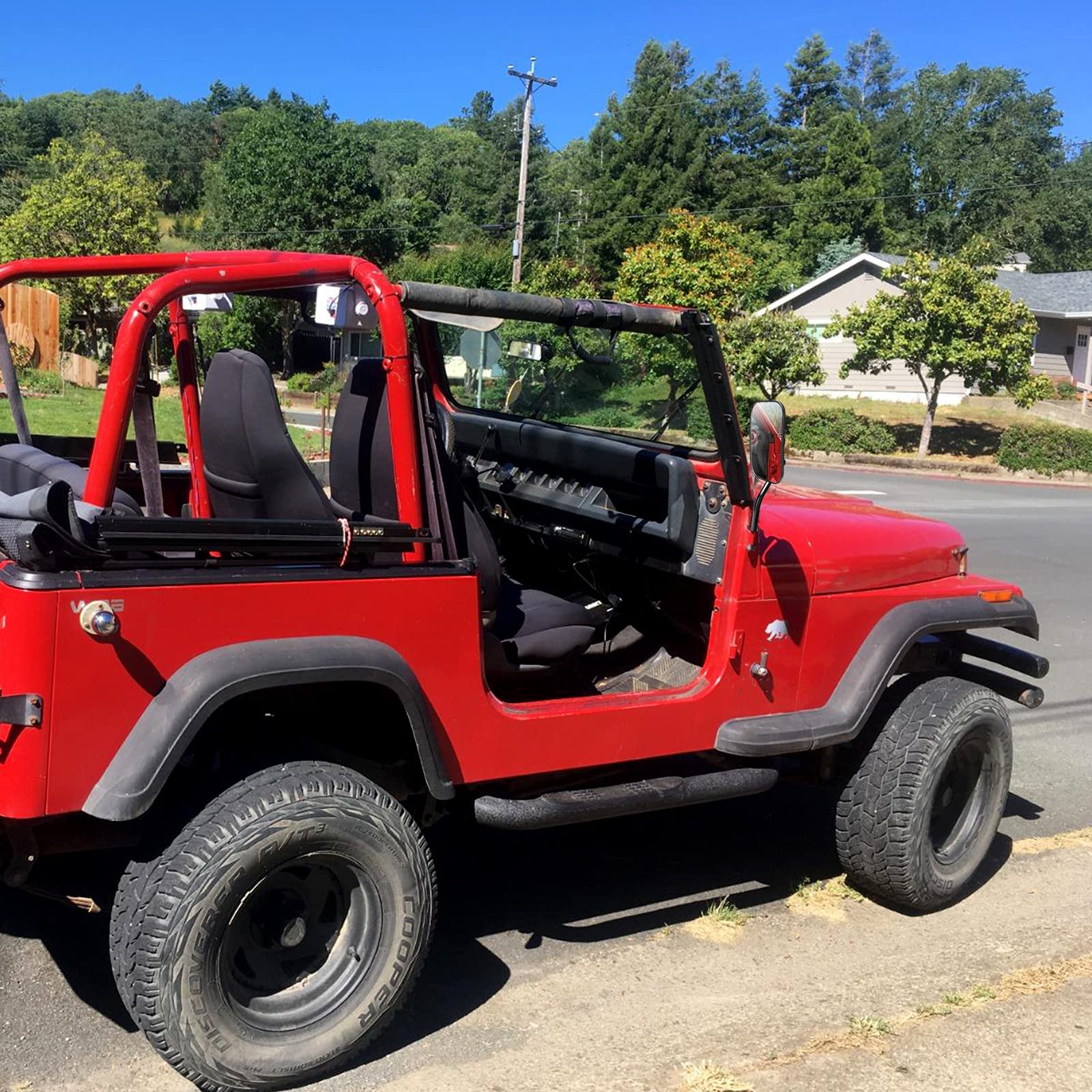 Jeep Wrangler JK CJ JL & Unlimited Side Mirrors - 2 Pack 5.5