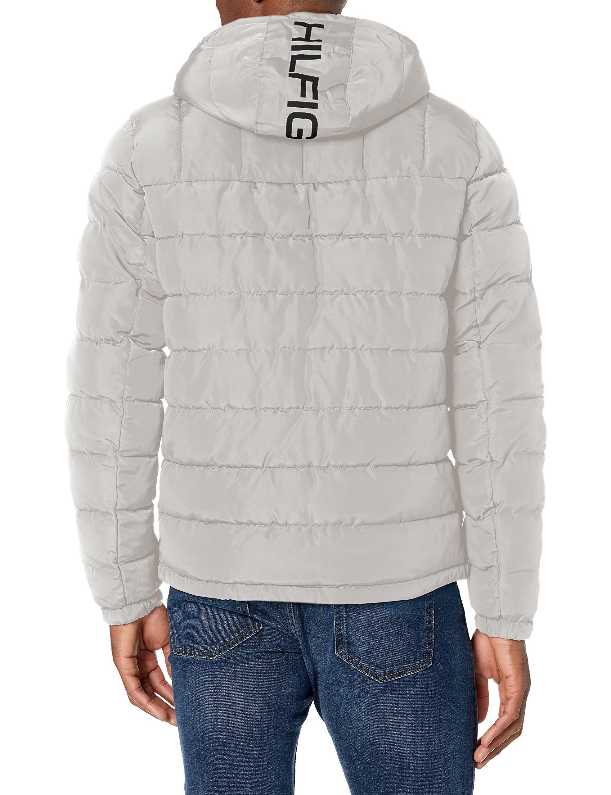 Tommy Hilfiger Men's Midweight Sherpa-Lined Hooded Water-Resistant Puffer Jacket | Winter Warm Coat for Outdoor Activities & Casual Wear