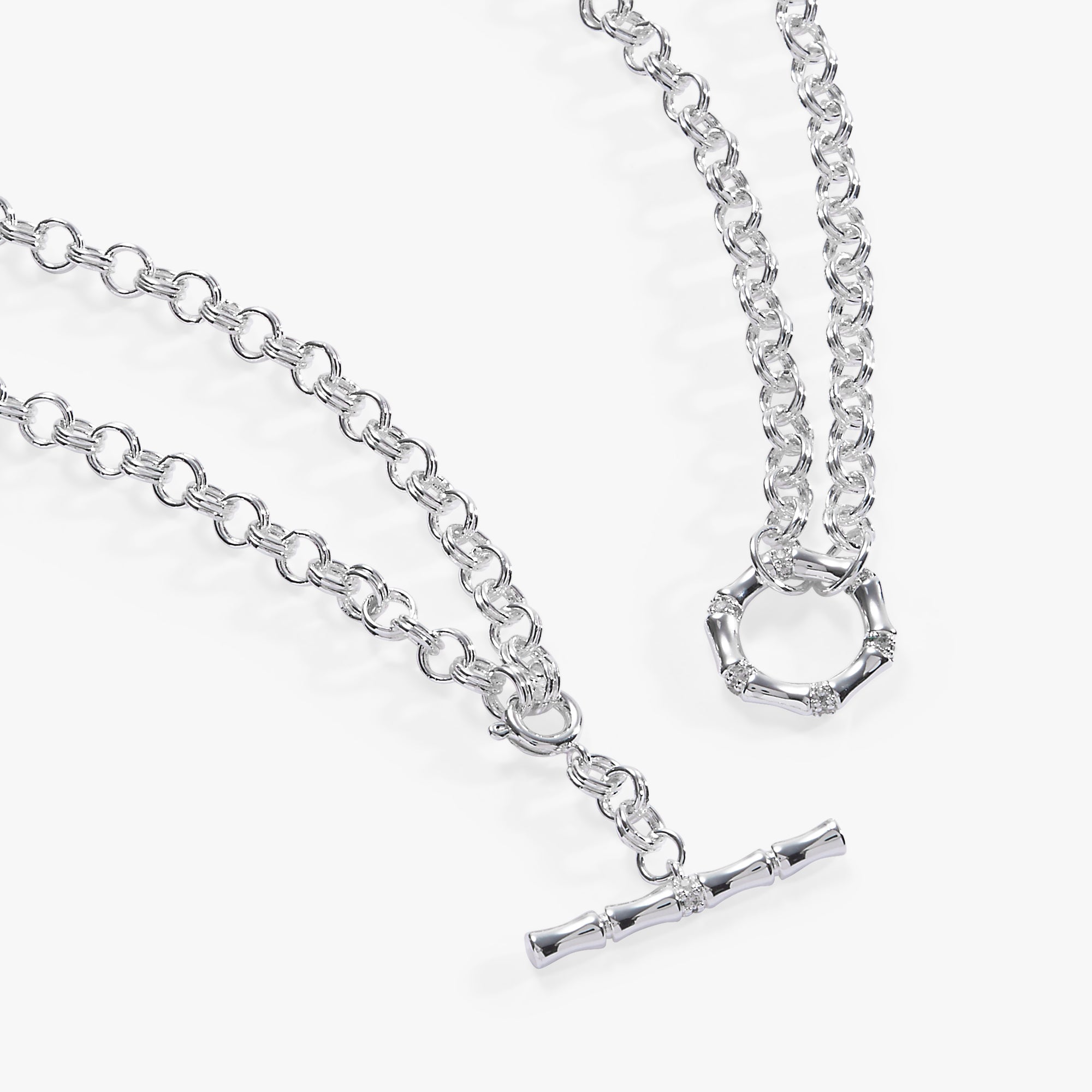 Eco-Friendly Bamboo Convertible Necklace & Bracelet Set - Adjustable & Stylish Jewelry for Women - Perfect for Everyday Wear, Gifts & Boho Fashion