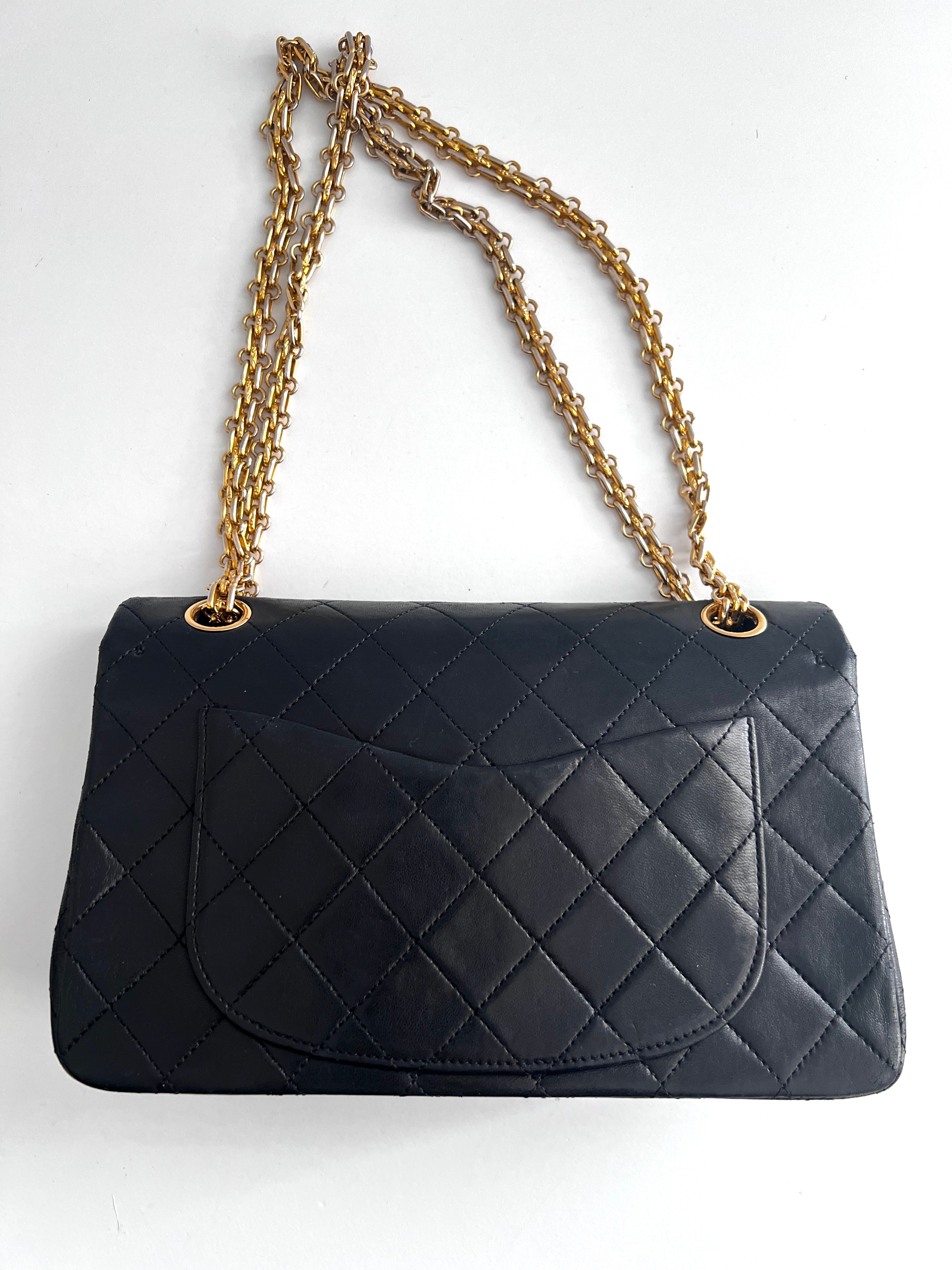 Vintage Chanel Small Classic Flap Bag with Bijoux Chain - Timeless Luxury Handbag for Women, Perfect for Evening Parties & Special Occasions