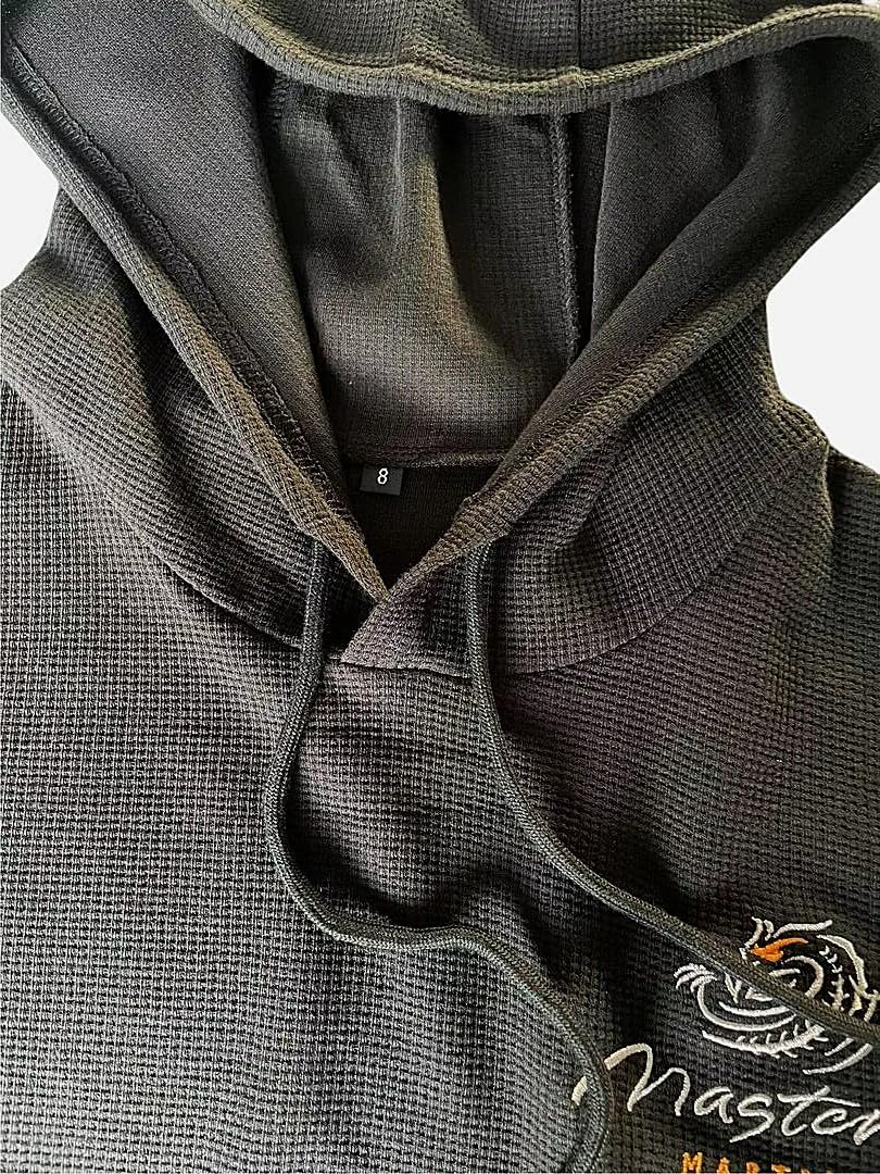 Soft Waffle Knit Cotton Hoodie for Women & Men - Pullover Style with Kangaroo Pocket | Perfect for Casual Wear, Loungewear & Fall Outfits