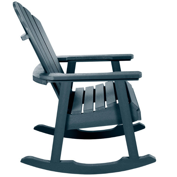 Hamilton Rocking Chair - Comfortable Wooden Rocking Chair for Living Room, Nursery & Porch - Classic Design with Padded Seat & Backrest - Perfect for Relaxing, Nursing & Reading
