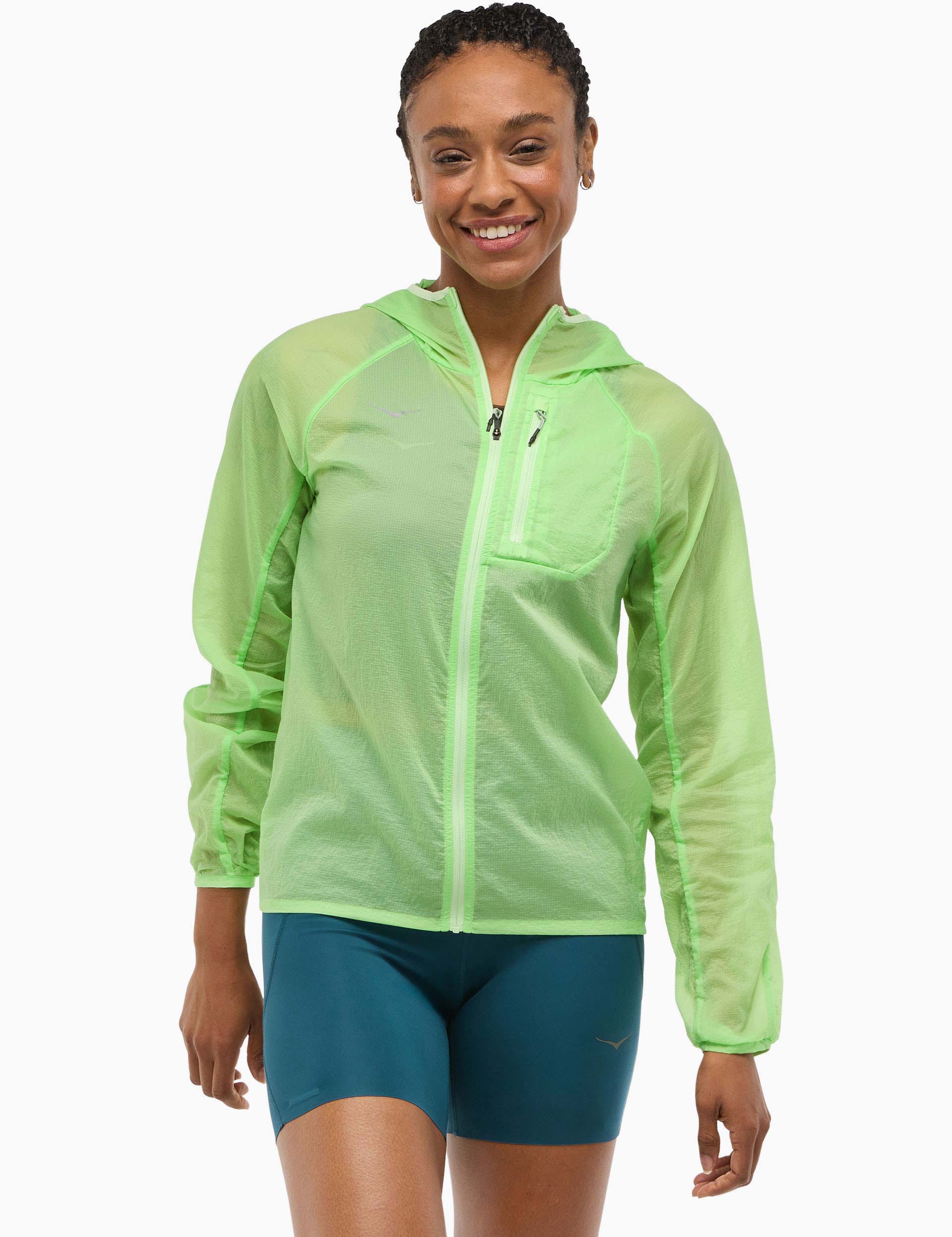 Skyflow Jacket - Lightweight Waterproof Windbreaker for Men & Women | Tart Apple Green | Perfect for Hiking, Running & Outdoor Adventures