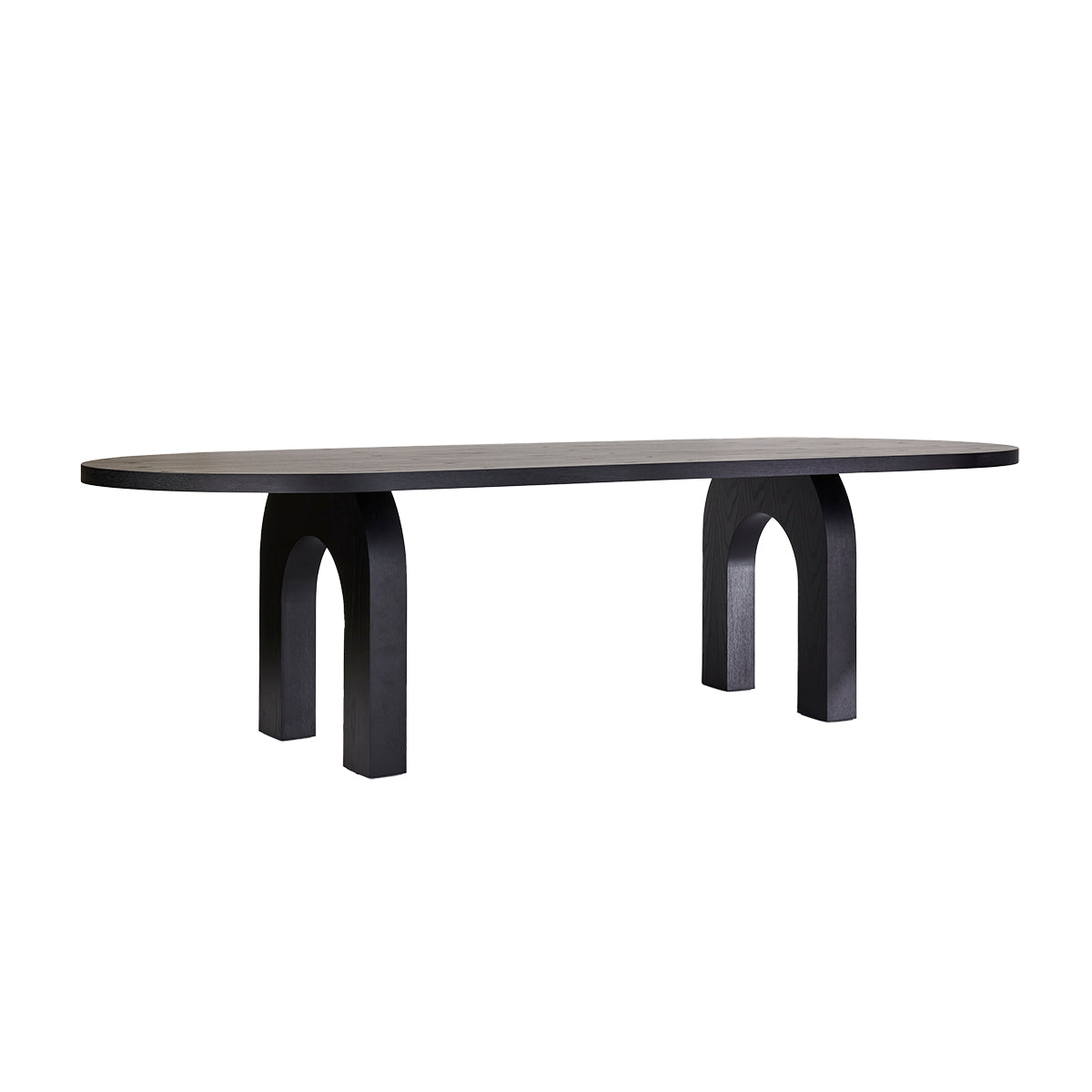 Hawk Spree Oval Dining Table - Modern Wooden Kitchen Table for 6, Farmhouse Style Dining Room Furniture - Perfect for Family Gatherings & Dinner Parties