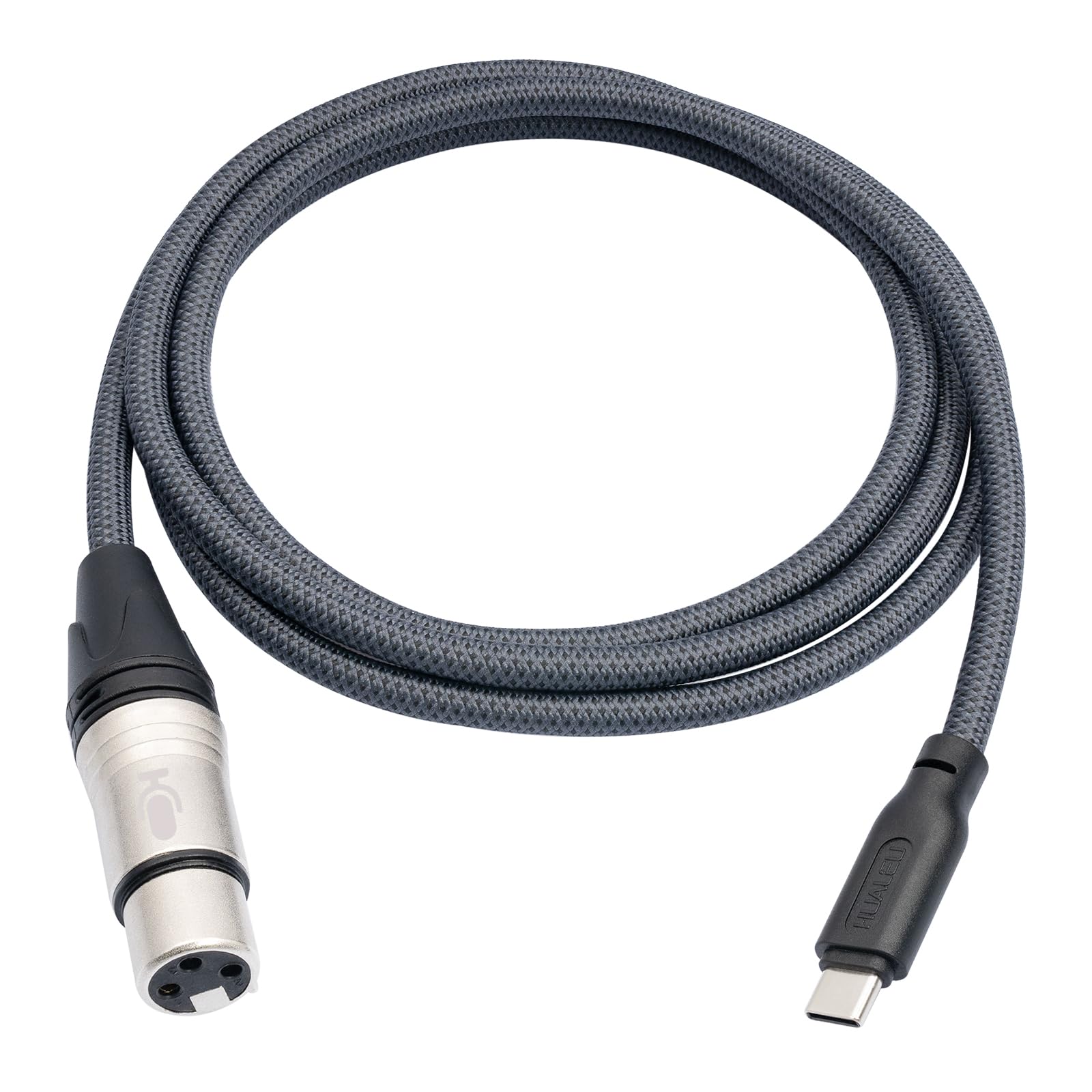 3.3FT Female XLR to USB C Microphone Cable - Professional Audio Connector for Dynamic Mics, iPhone 15, iPad, Laptop & Tablet - Perfect for Podcasting, Live Streaming & Home Recording