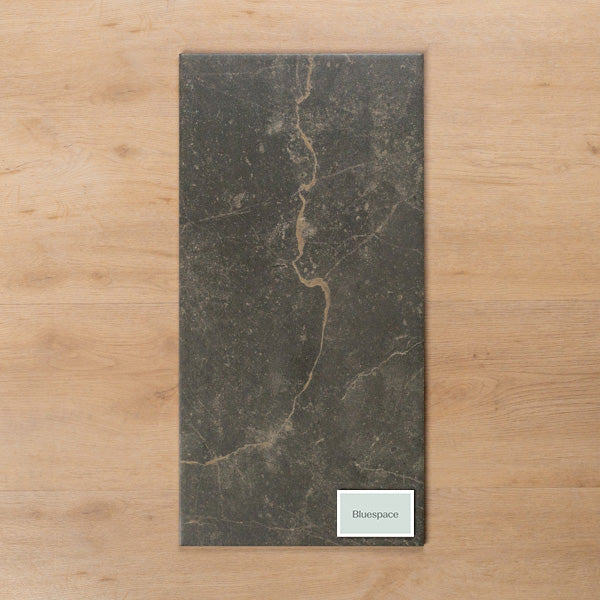 Avalon Charcoal Matte P2 Porcelain Tile 300x600mm - Premium Ceramic Wall & Floor Tiles for Bathroom, Kitchen, and Living Room Renovation