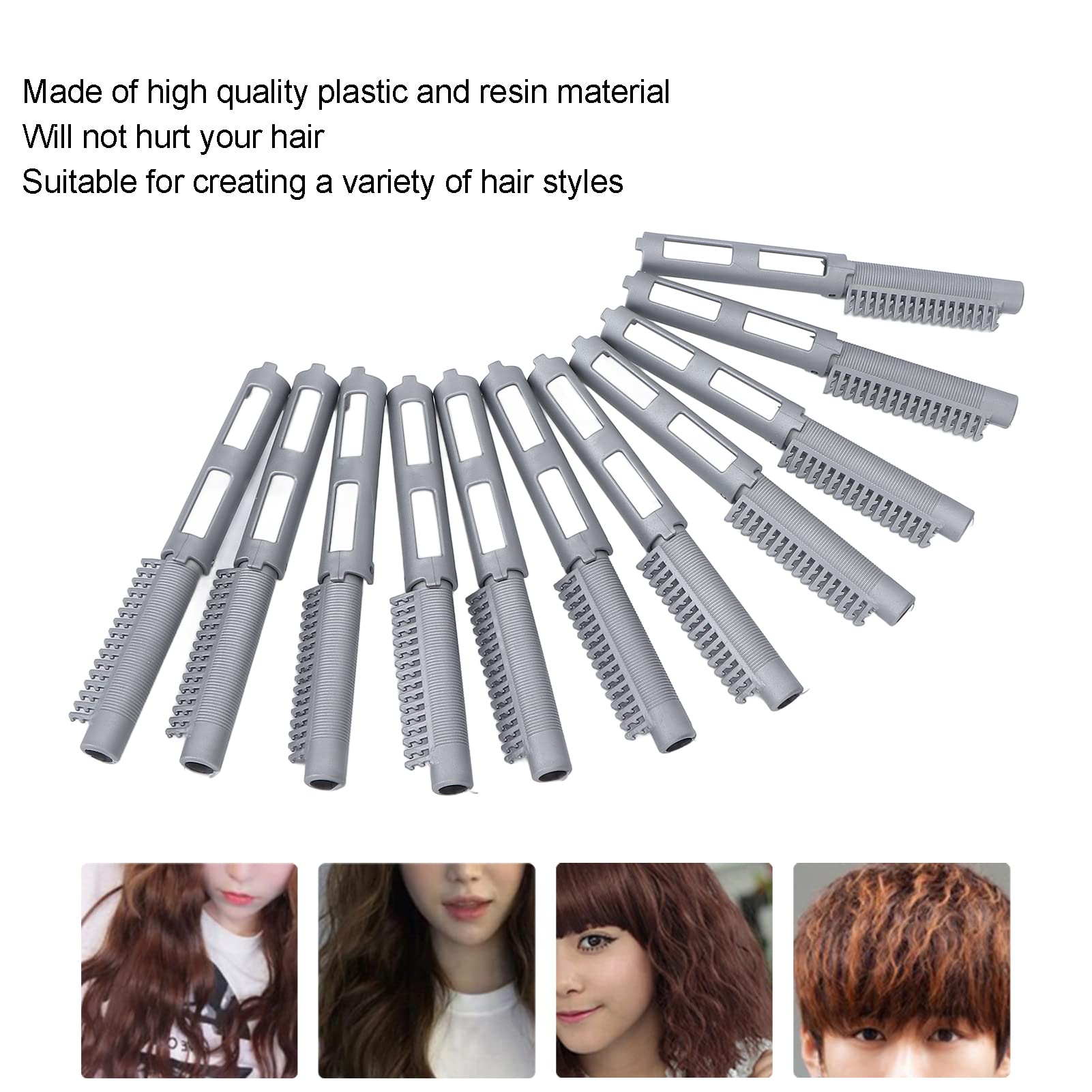 Professional Curling Iron with Heat-Resistant Glove & Hair Clips - Ceramic Tourmaline Barrel for Long-Lasting Curls, Waves & Styles - Salon Quality for Home Use, Travel & Special Occasions