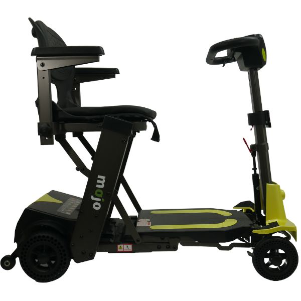 MOJO Automatic Folding Scooter - Lightweight & Portable Mobility Scooter for Adults & Seniors - Perfect for Travel, Shopping & Outdoor Adventures