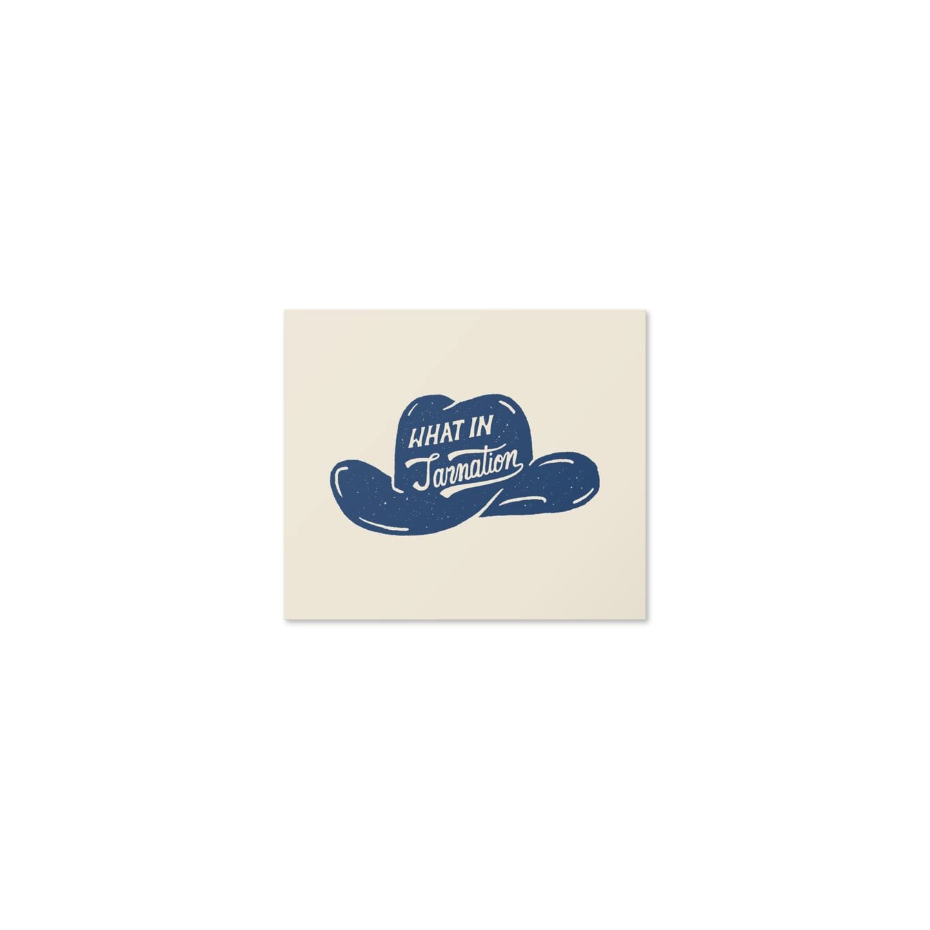Emma Boys 'What in Tarnation' Canvas Print - Medium Size Wall Art for Living Room, Bedroom & Office Decor | Society6