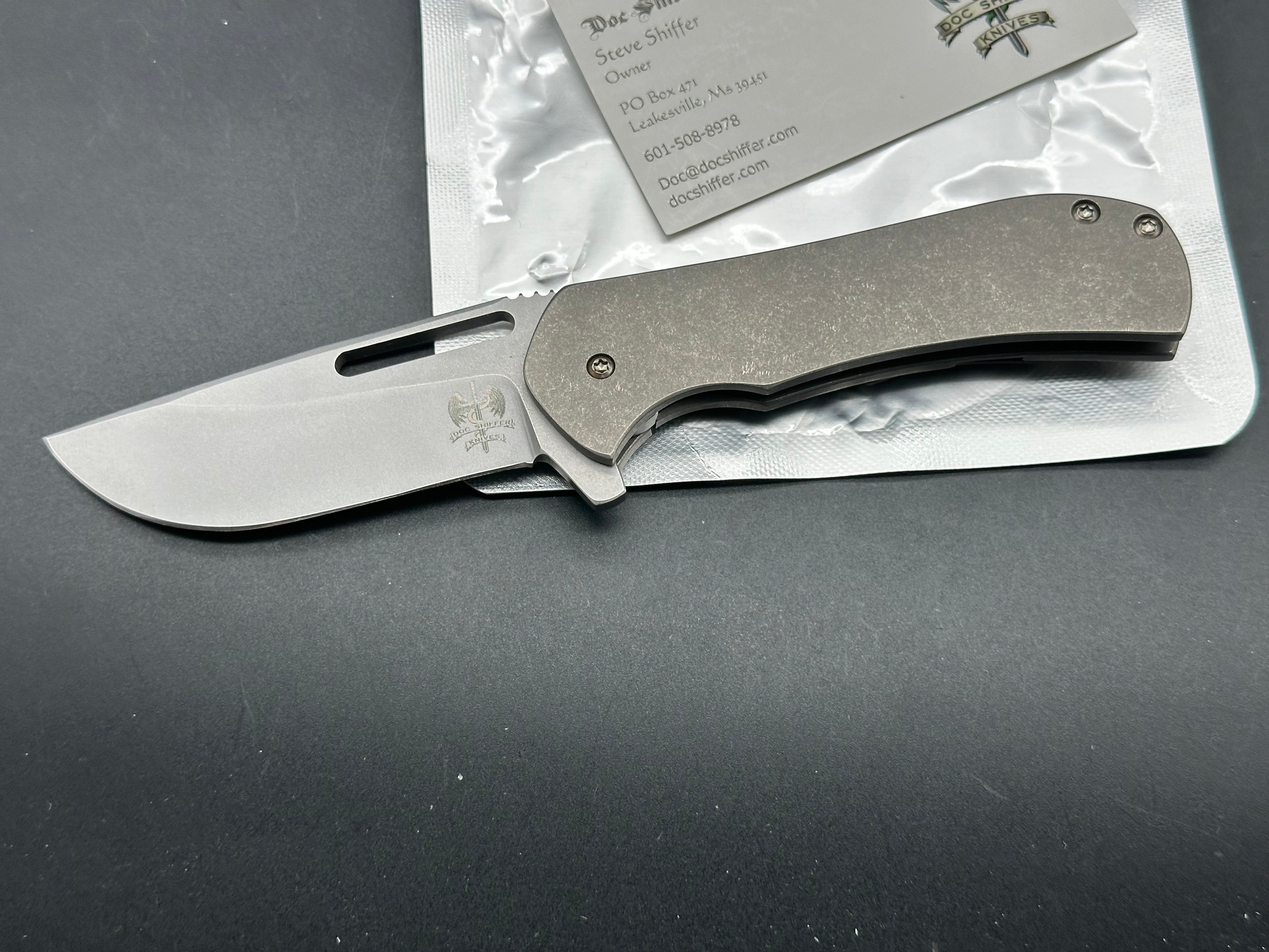 Doc Shiffer 3 Recon Flipper - Premium Tactical Pocket Knife for Outdoor Survival, Camping & EDC | Heavy Duty Folding Knife with Quick Deploy Blade for Hunting, Hiking & Everyday Carry