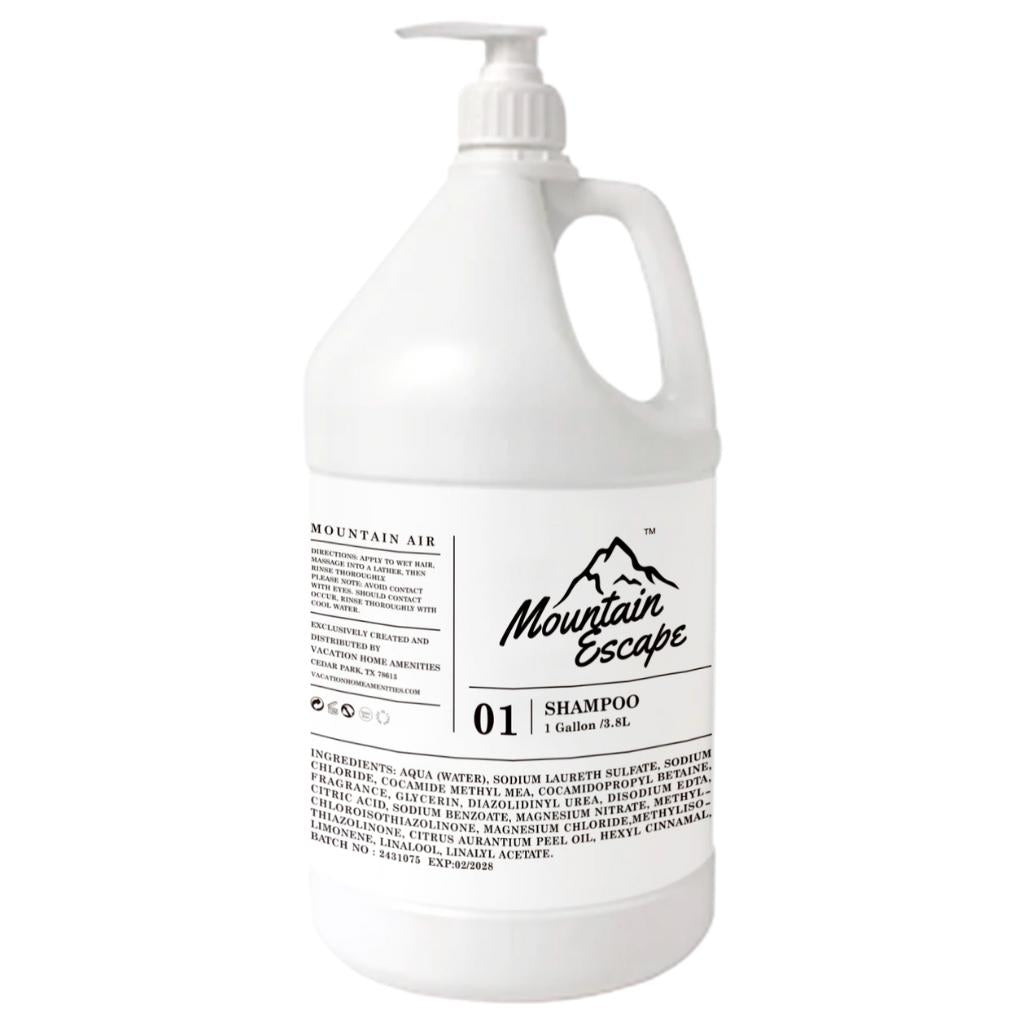 Mountain Escape Shampoo Refill - Natural Scented Hair Care with Fresh Mountain Air Aroma | Perfect for Daily Use, Travel & Eco-Friendly Home