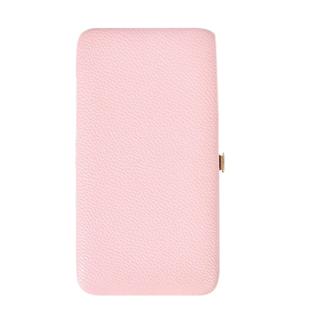SaditY Small Pink Case for Tweezers & Makeup Brushes - Portable Individual Storage Organizer for Eyelash Extensions Tools, Tweezers, and Beauty Accessories - Perfect for Travel, Salon, and Home Makeup Organization