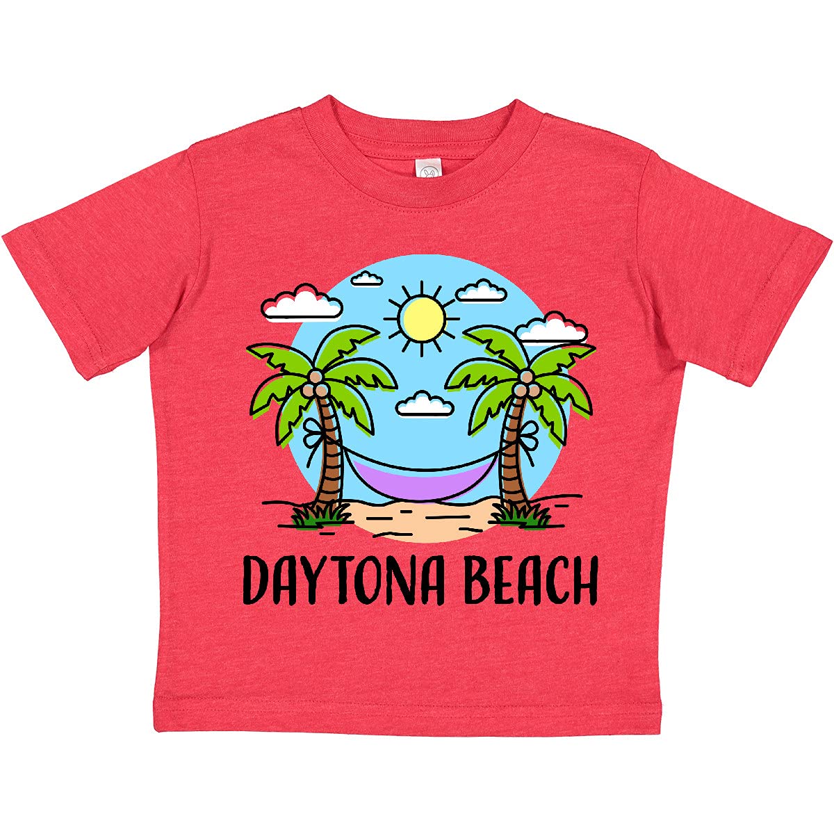 Inktastic Summer Vacation in Daytona Beach Toddler T-Shirt - Cute Kids Beach Outfit for Boys & Girls - Perfect for Family Trips, Beach Holidays & Summer Fun