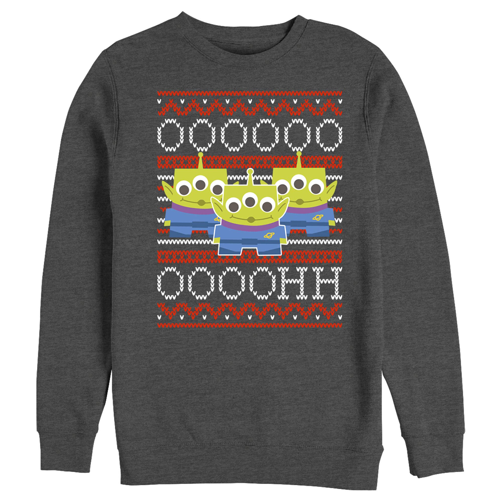 Men's Toy Story Christmas Alien Ugly Sweater Sweatshirt - Festive Holiday Pullover for Xmas Parties & Gifts