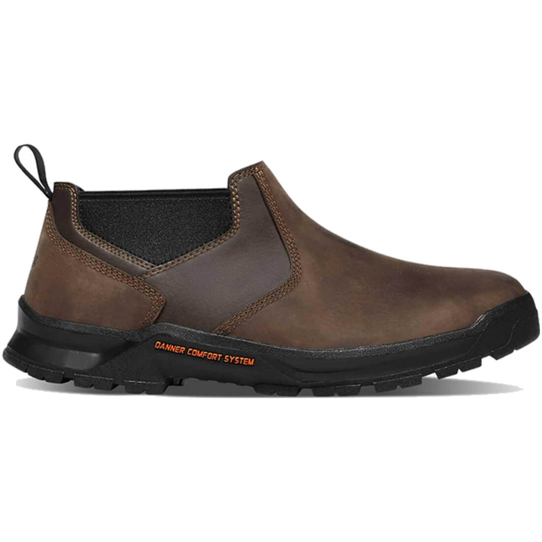 Crafter Romeo 3 Soft Toe Work Boots for Men - Brown Leather Safety Shoes with Slip Resistant Outsole - Perfect for Construction, Warehouse & Outdoor Work