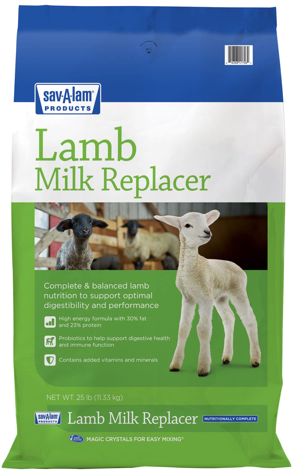 SAV-A-LAM 25LB Bag - Premium Quality Bulk Animal Feed for Livestock & Poultry - Perfect for Farms, Ranches & Homesteads