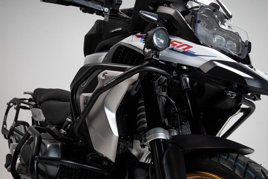 SW Motech Crash Bars for BMW R1250GS & R1200GS WC (2017+) - Heavy-Duty Motorcycle Protection for Off-Road Adventures & Urban Riding