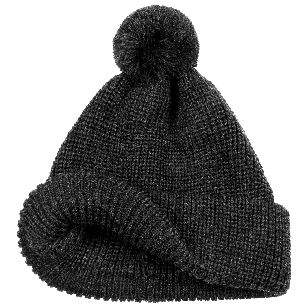 Lierys Knit Bobble Hat - Warm Winter Beanie for Men & Women - Cozy Cable Knit Pom Pom Hat for Cold Weather - Perfect for Skiing, Snowboarding & Outdoor Activities