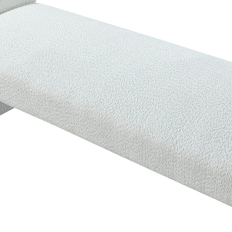 Vittoriano Upholstered Bed Foot Bench - Stylish Storage Ottoman for Bedroom, Living Room & Entryway - Perfect for Extra Seating, Shoe Storage & Home Decor