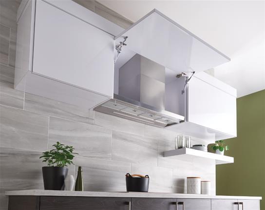 CC45E90SB 34-Inch Brushed Stainless Steel Built-In Chimney Range Hood with External Blower - Powerful Kitchen Ventilation for Home Cooking, Grilling & Baking