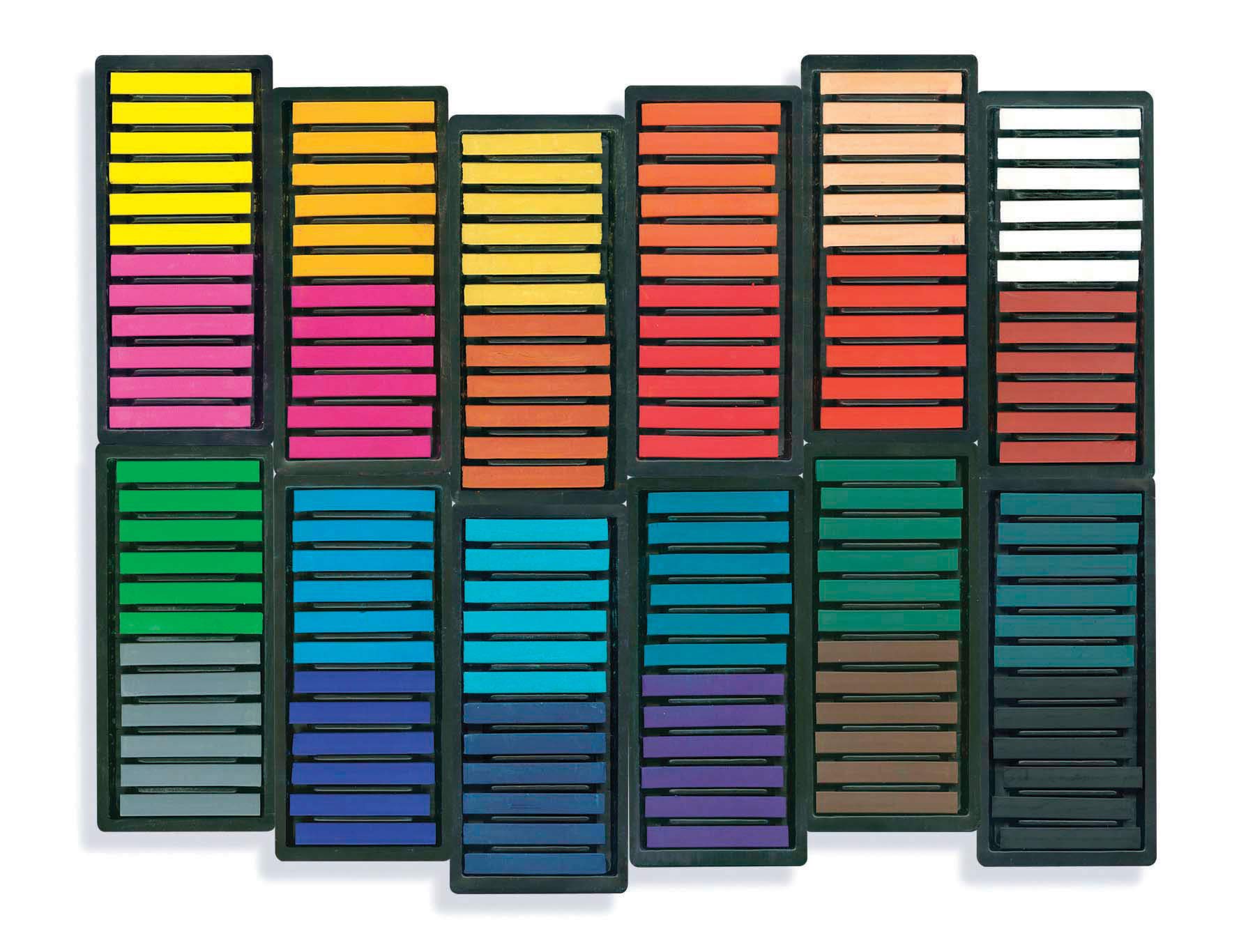 Sargent Art 144 Count Chalk Pastels Set of 3 - Professional Soft Pastels for Artists, Students & Sketching - Ideal for Drawing, Blending & Classroom Art Projects