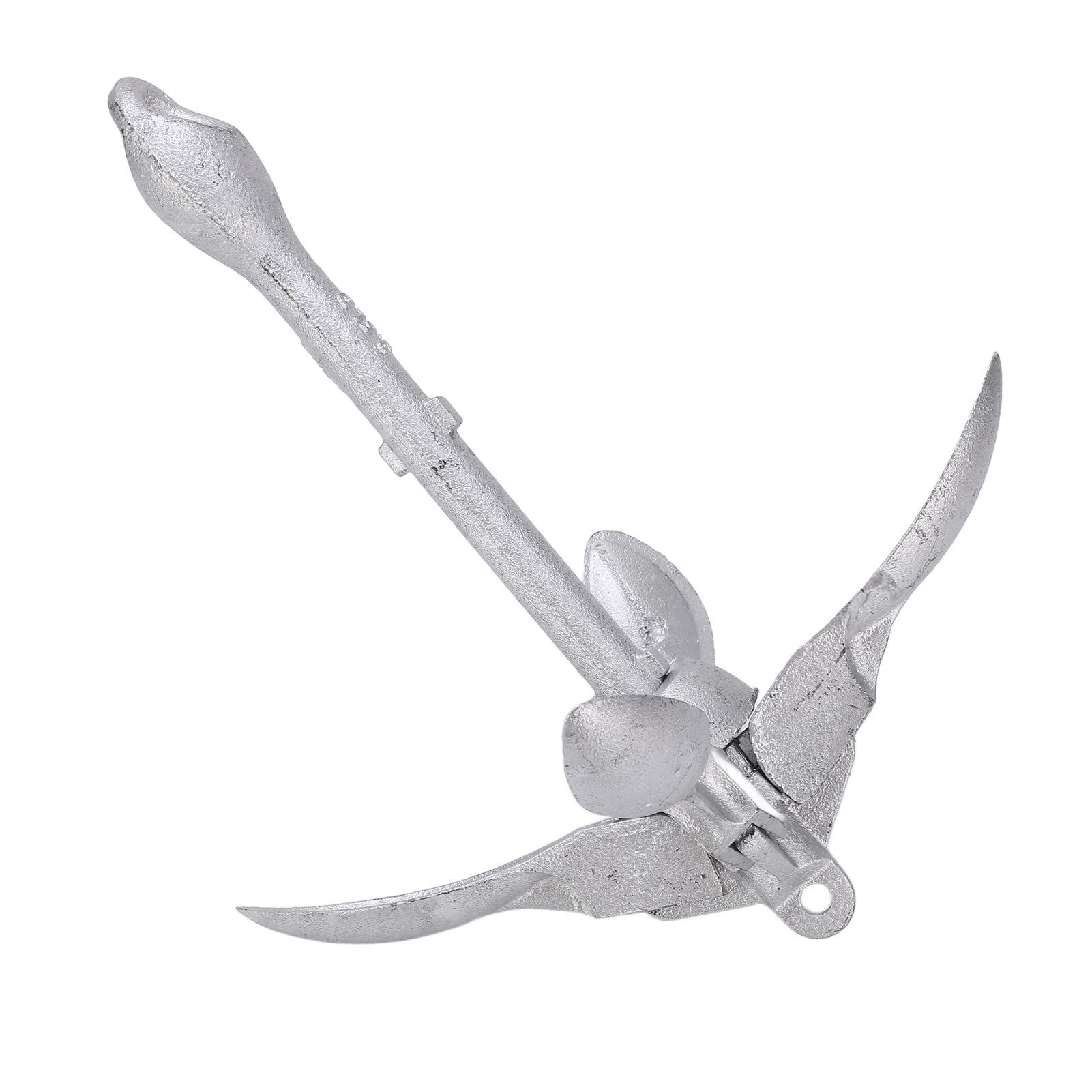 VGEBY 4-Tine Folding Grapnel Anchor - Lightweight Boat Anchor for Kayak, Yacht, Rowing & Docking | Portable Umbrella Anchor for Marine & Water Sports | Perfect for Fishing, Camping & Outdoor Adventures