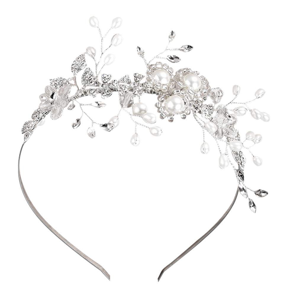 1pc Rhinestone Princess Tiara Headband - Elegant Wedding Hair Accessory for Women, Bridal Headdress with Alloy Rhinestones, Perfect for Brides, Prom, Pageants & Special Occasions