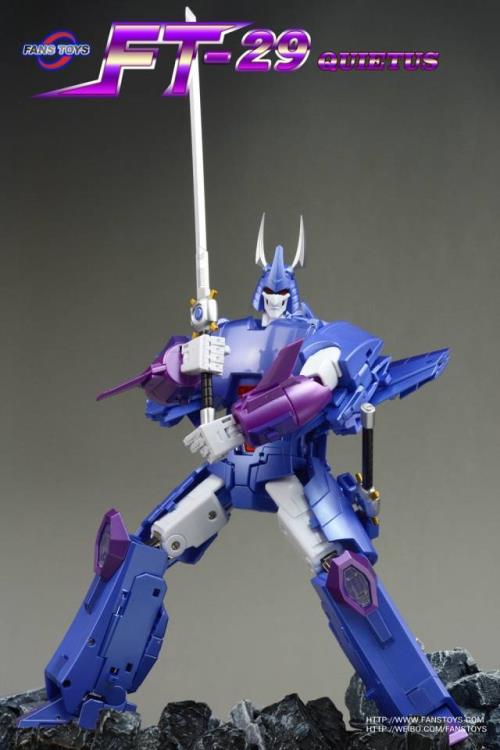 Fans Toys FT-29 Quietus Masterpiece Action Figure (2022 Reissue) - Highly Poseable Collectible for Display & Photography - Perfect for Transformers Fans & Toy Collectors