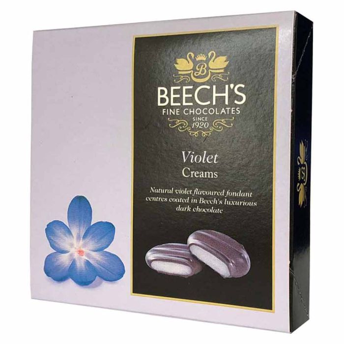 Beech's Violet Fondants 90g - Premium British Sweets for Gifting & Afternoon Tea | Vegan & Gluten-Free Treats for Parties, Birthdays & Special Occasions