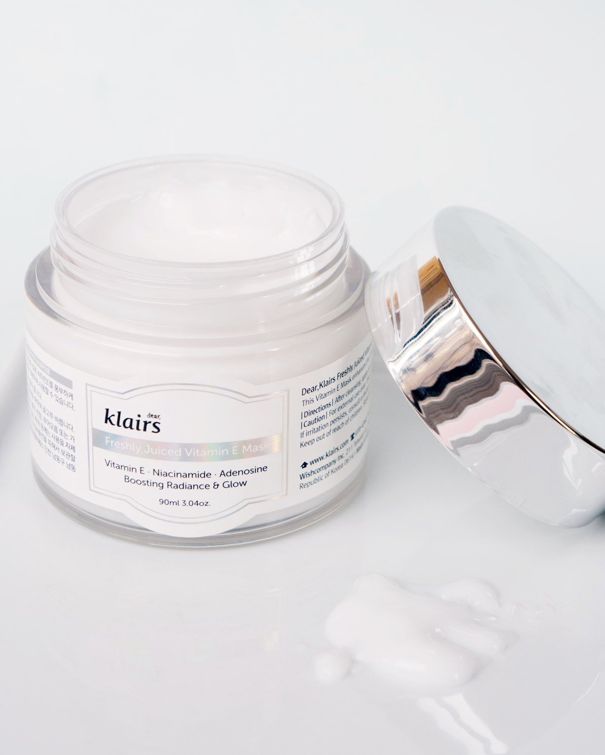 Best Vitamin E Face Mask for Hydration & Anti-Aging - Organic Skincare for Dry Skin - Perfect for Night Routine & Spa Day